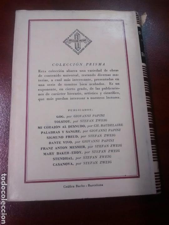 Libros: Mary Baker-Eddy - Stefan Zweig - 1951 - Foto 2