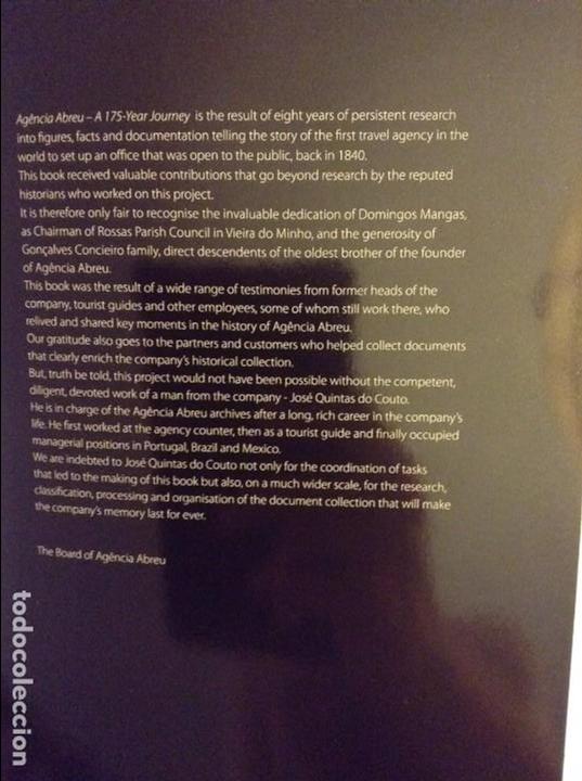 Libros: AGENCIA ABREU. A 175 YEAR JOURNEY - Foto 2