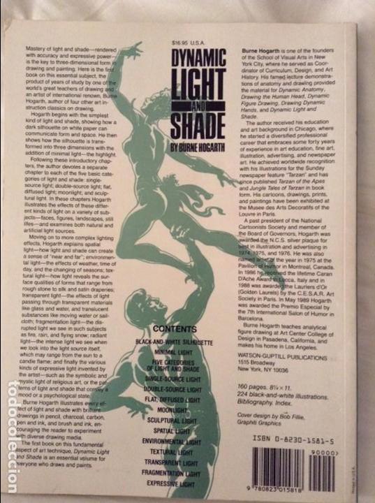 Libros: DYNAMIC LIGHT AND SHADE (BY BURNE HOGARTH) - Foto 2