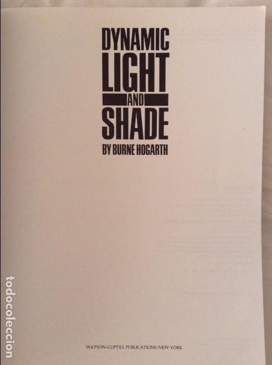 Libros: DYNAMIC LIGHT AND SHADE (BY BURNE HOGARTH) - Foto 3