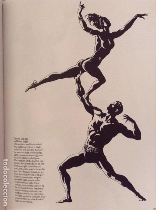 Libros: DYNAMIC LIGHT AND SHADE (BY BURNE HOGARTH) - Foto 9