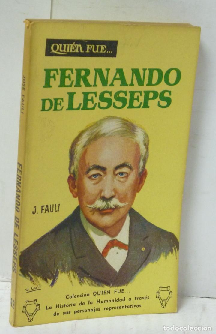 Libros: FERNANDO DE LESSEPS - Fauli, J. - Foto 1