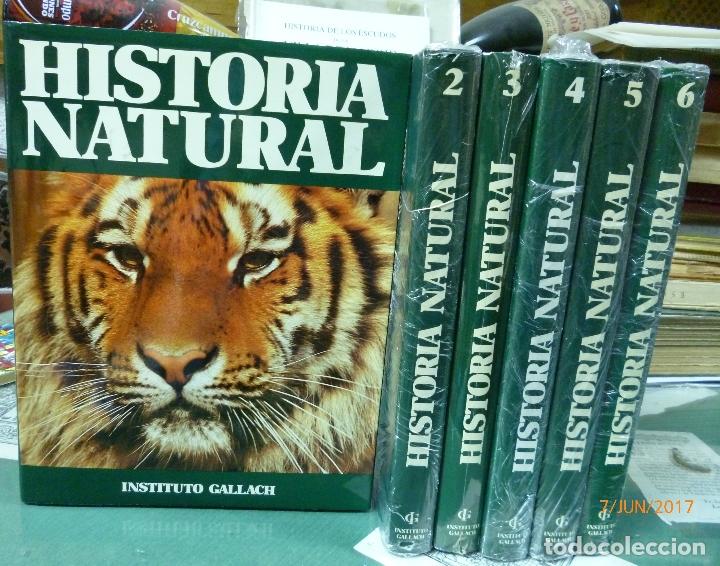 Libros: HISTORIA NATURAL 6 TOMOS - V.V.A.A. - Foto 1