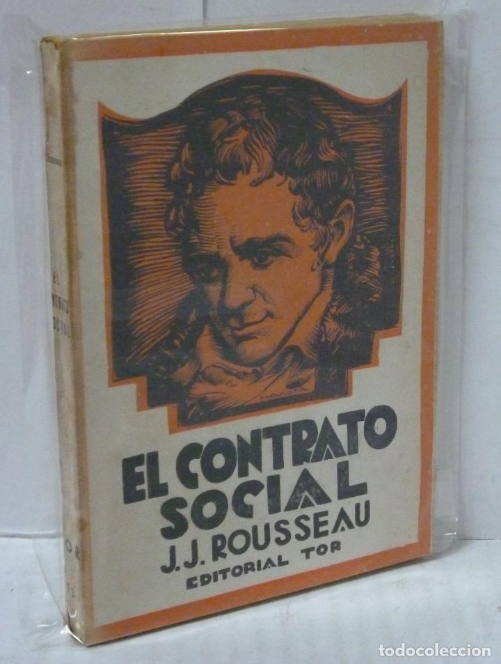 Libros: EL CONTRATO SOCIAL - Rousseau, J.J. - Foto 1