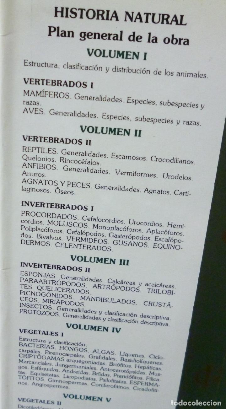 Libros: HISTORIA NATURAL 6 TOMOS - V.V.A.A. - Foto 2