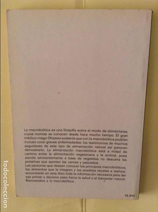 Libros: MACROBIOTICA - NURIA GARCIA - EDITORIAL DE VECCHI - Foto 2