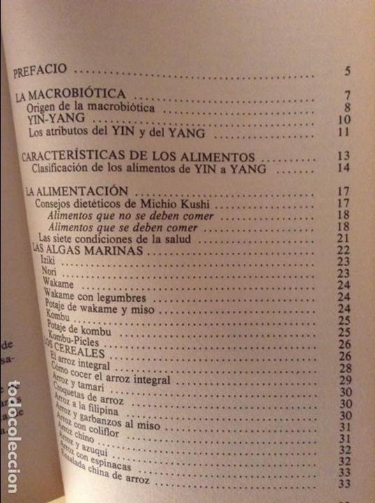 Libros: MACROBIOTICA - NURIA GARCIA - EDITORIAL DE VECCHI - Foto 4