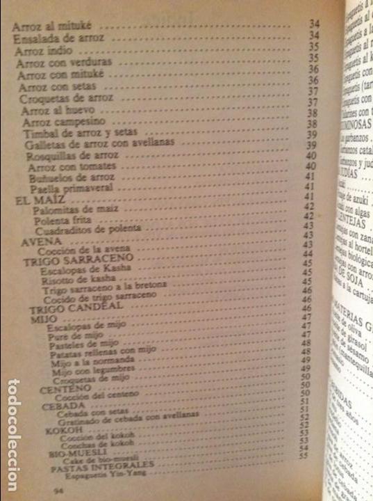 Libros: MACROBIOTICA - NURIA GARCIA - EDITORIAL DE VECCHI - Foto 5