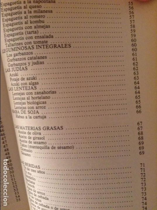 Libros: MACROBIOTICA - NURIA GARCIA - EDITORIAL DE VECCHI - Foto 6