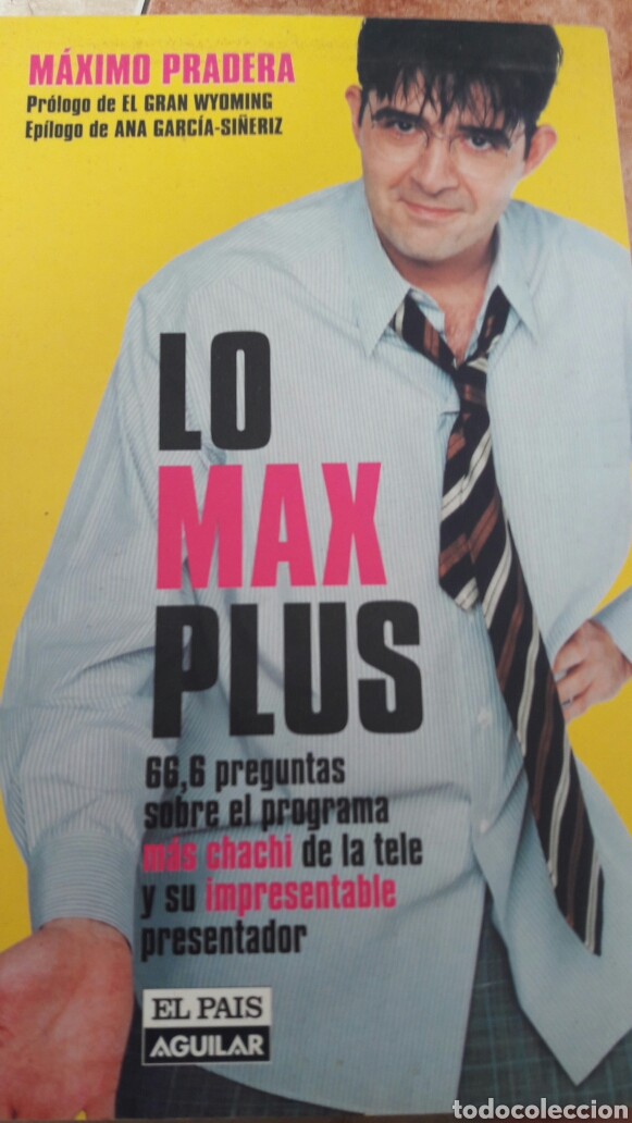 Libros: Maximo Pradera. Lo Max plus. El Pa&iacute;s. - Foto 1