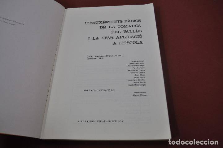 Libros: dossier rosa sensat , el vall&egrave;s - coneixements b&agrave;sics de la comarca del vall&egrave;s - - MPB - Foto 2
