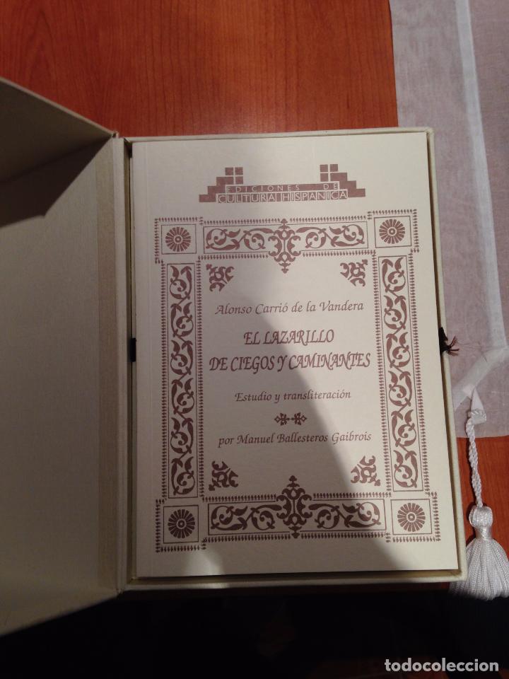 Libros: Facscimil EL LAZARILLO DE CIEGOS Y CAMINANTES