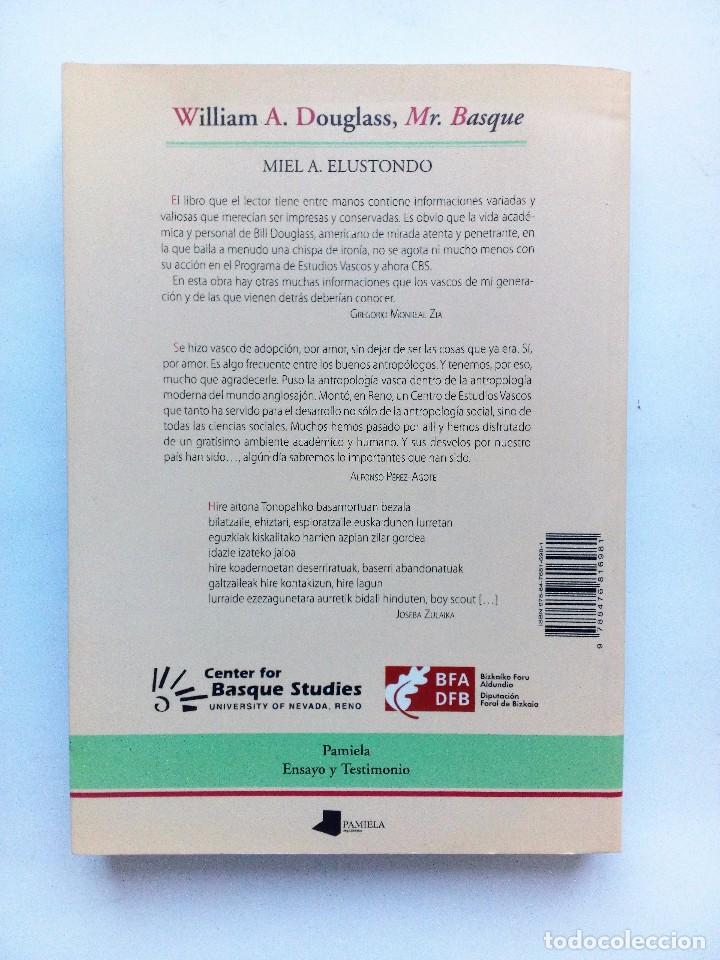 Libros: WILLIAM A. DOUGLAS    MR. BASQUE   Miel A. Elustondo     PAMIELA     ilustrado - Foto 2