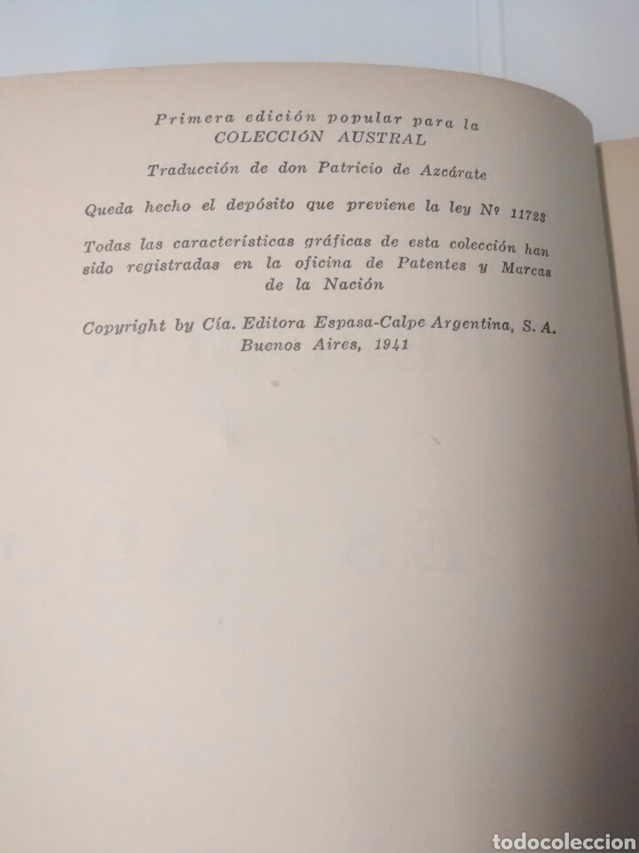 Libros: La rep&uacute;blica o el estado - Plat&oacute;n - Primera edici&oacute;n de 1941 - Foto 3