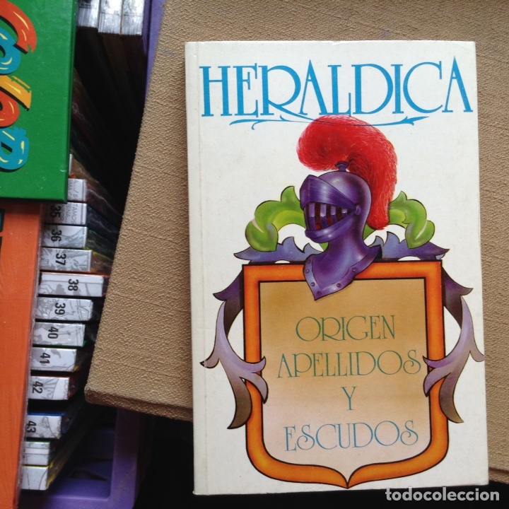 Libros: Her&aacute;ldica. Origen, apellidos y escudos - Foto 1