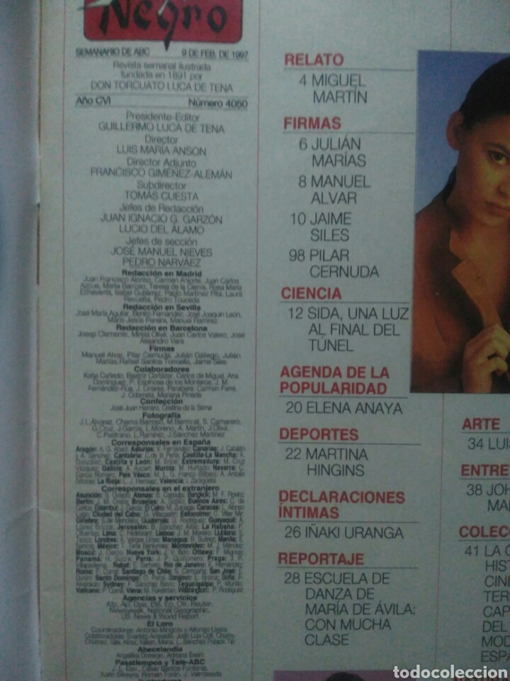 Libros: Blanco y negro semanario de ABC 9 febrero de 1997 - Foto 2