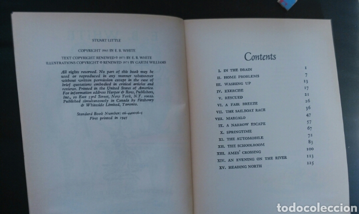 Libros: LIBRO STUART LITTLE. DE E. B. WHITE - Foto 3