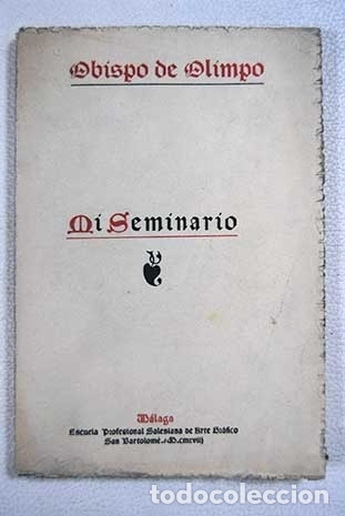 Libros: Mi seminario.- Manuel Gonz&aacute;lez - Foto 1