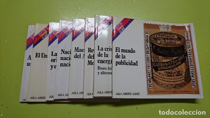 Libros: LOTE DE LOS 8 PRIMEROS TEMAS CLAVE SALVAT - Foto 1