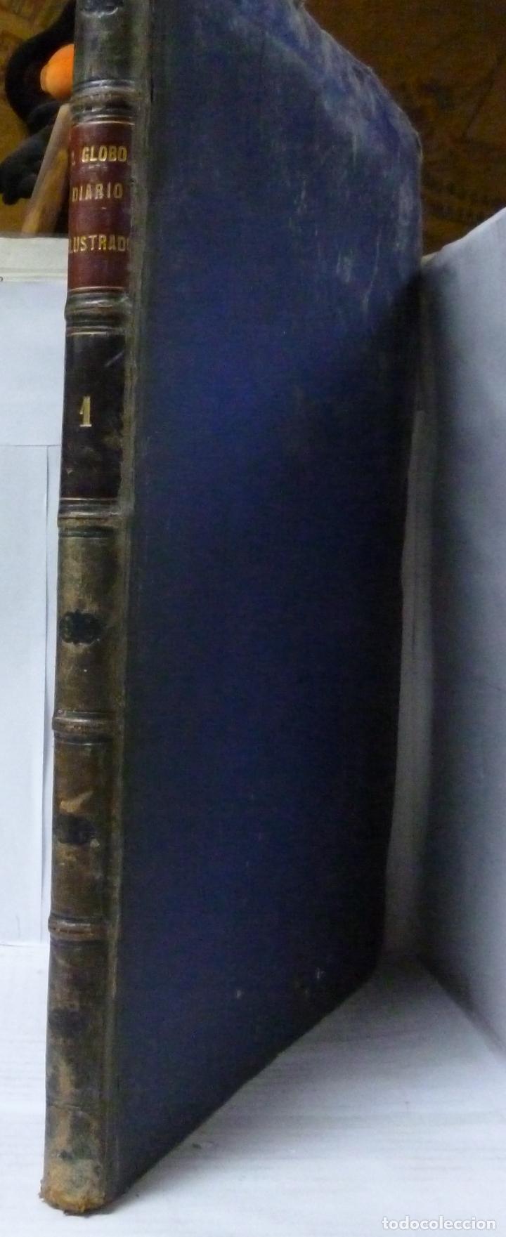 Livros em segunda m&atilde;o: EL GLOBO DIARIO ILUSTRADO . PRIMER TRIMESTRE. ABRIL A JULIO 1873 - Dirigido por Jose C. Conde