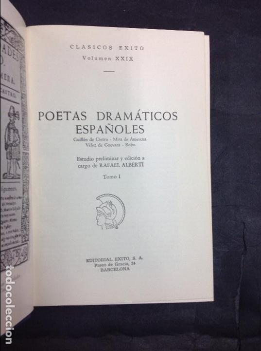 Libros: Poetas dram&aacute;ticos espa&ntilde;oles - Foto 1