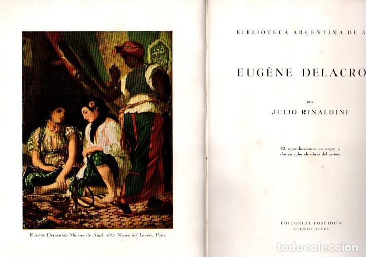 Libros: Eug&egrave;ne Delacroix - Rinaldini, Julio - Foto 1