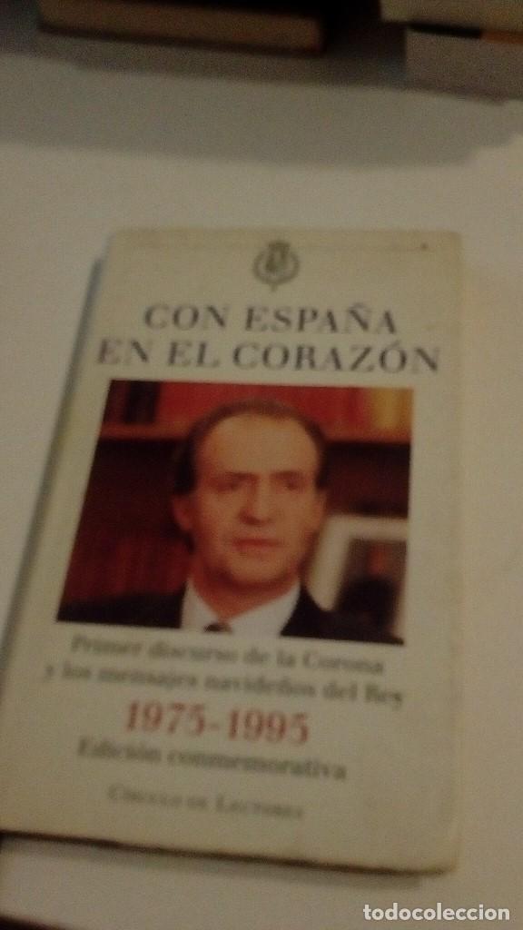 Libros: G-118 LIBRO CON ESPA&Ntilde;A EN EL CORAZON CIRCULO DE LECTORES - Foto 1