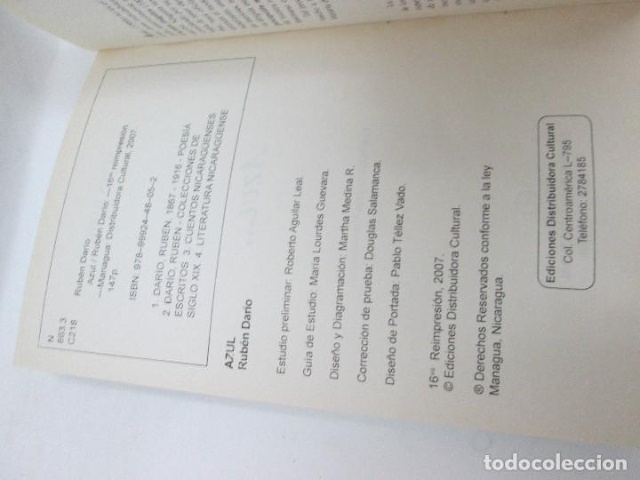 Libros: AZUL... RUBEN DARIO 2007 - Foto 3