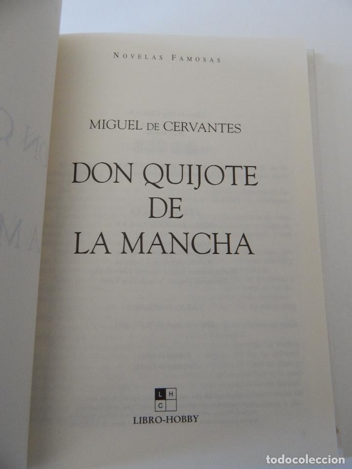Libros: Don Quijote de La Mancha - Miguel de Cervantes - 2005 - Foto 5