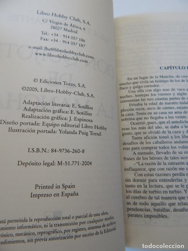 Libros: Don Quijote de La Mancha - Miguel de Cervantes - 2005 - Foto 6