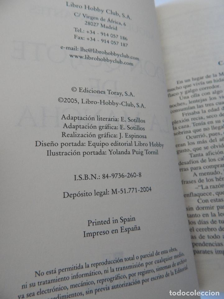 Libros: Don Quijote de La Mancha - Miguel de Cervantes - 2005 - Foto 5