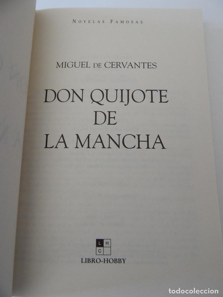 Libros: Don Quijote de La Mancha - Miguel de Cervantes - 2005 - Foto 5