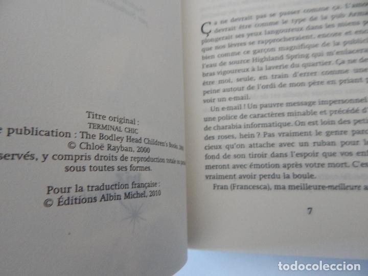Libros: L&acute;effet Justine - Chlo&euml; Rayban, 2010 - Libro en franc&eacute;s - Foto 7