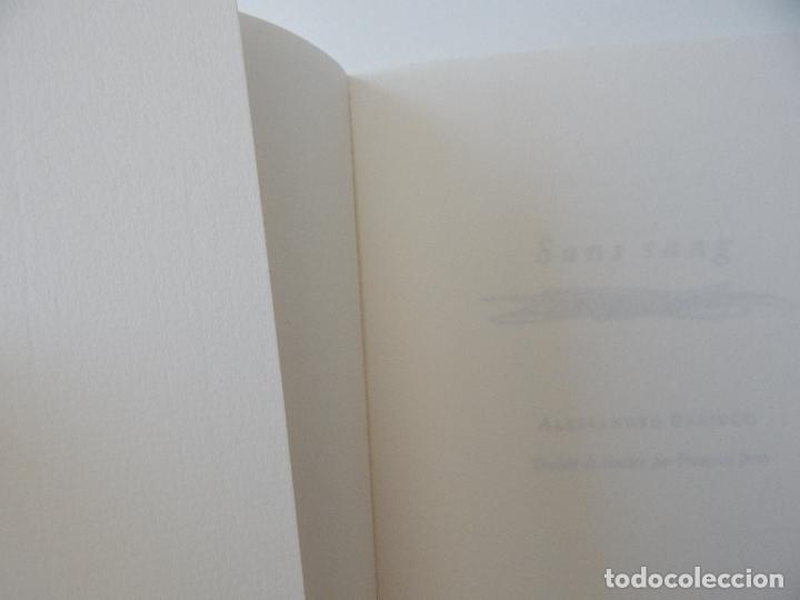 Libros: Sans sang - Alessandro Baricco, 2003 - Libro franc&eacute;s - Foto 3