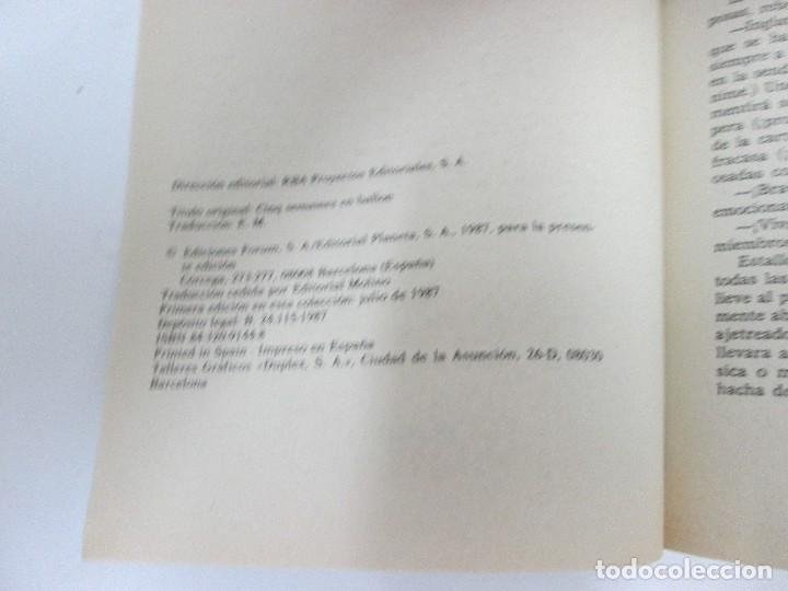 Libros: LIBRO JULIO VERNE - CINCO SEMANAS EN GLOBO - Foto 3