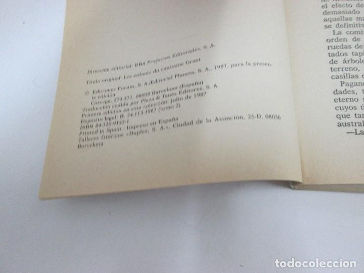 Libros: LIBRO JULIO VERNE - LOS HIJOS DEL CAPITAN GRANT, 2 - Foto 3