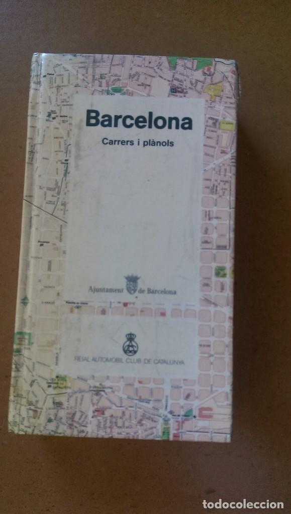 Libros: LIBRO &laquo;BARCELONA CARRERS I PL&Agrave;NOLS 1987&raquo;