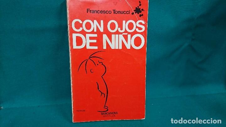 Libros: CON OJOS DE NI&Ntilde;O, FRANCESCO TONUCCI - Foto 1