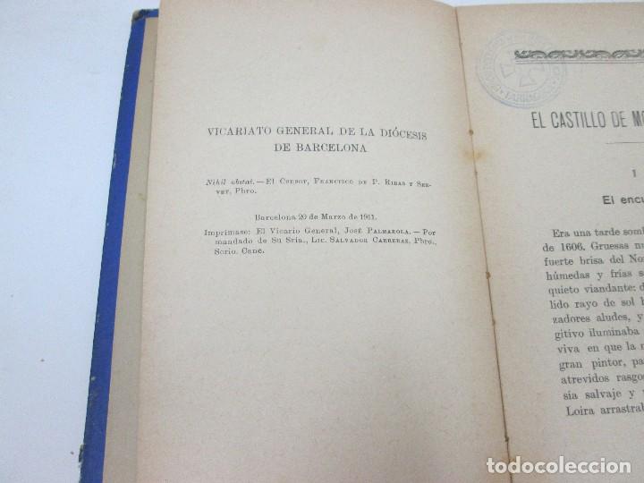 Libros: EL CASTILLO DE MONTRICHARD - LOS CHAMPINES DE LA INFANTA - 1911 - Foto 3