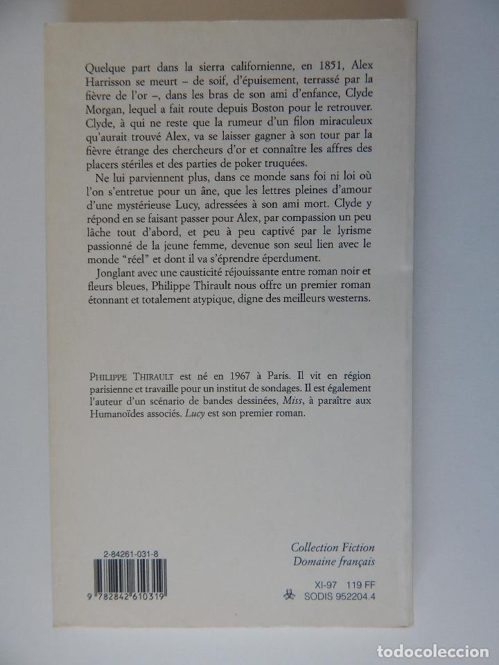 Libros: Lucy - Philippe Thirault 1997 - Libro en franc&eacute;s - Foto 2