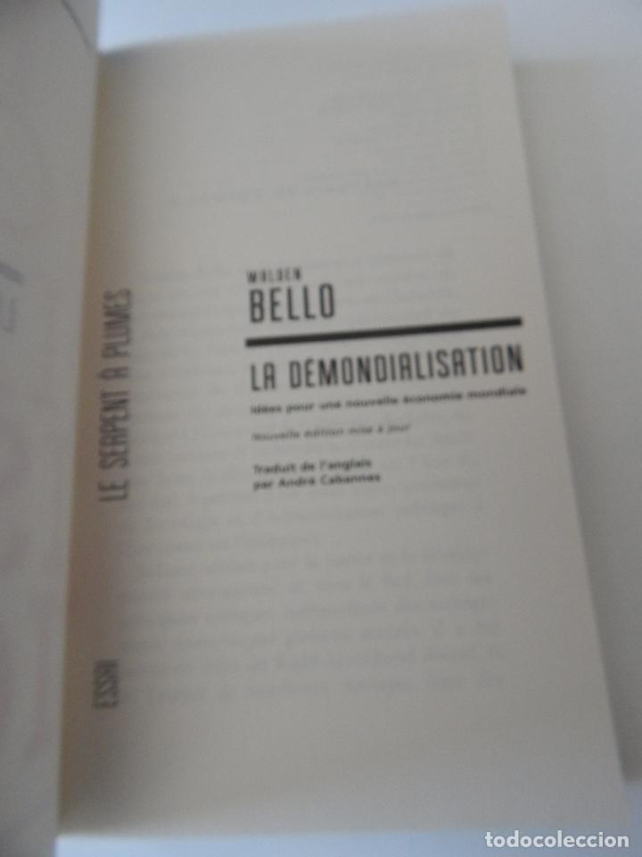 Libros: La d&eacute;mondialisation - Walden Bello, 2011 - Libro franc&eacute;s - Foto 5