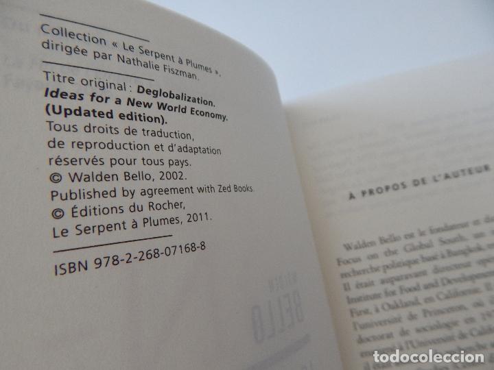 Libros: La d&eacute;mondialisation - Walden Bello, 2011 - Libro franc&eacute;s - Foto 5