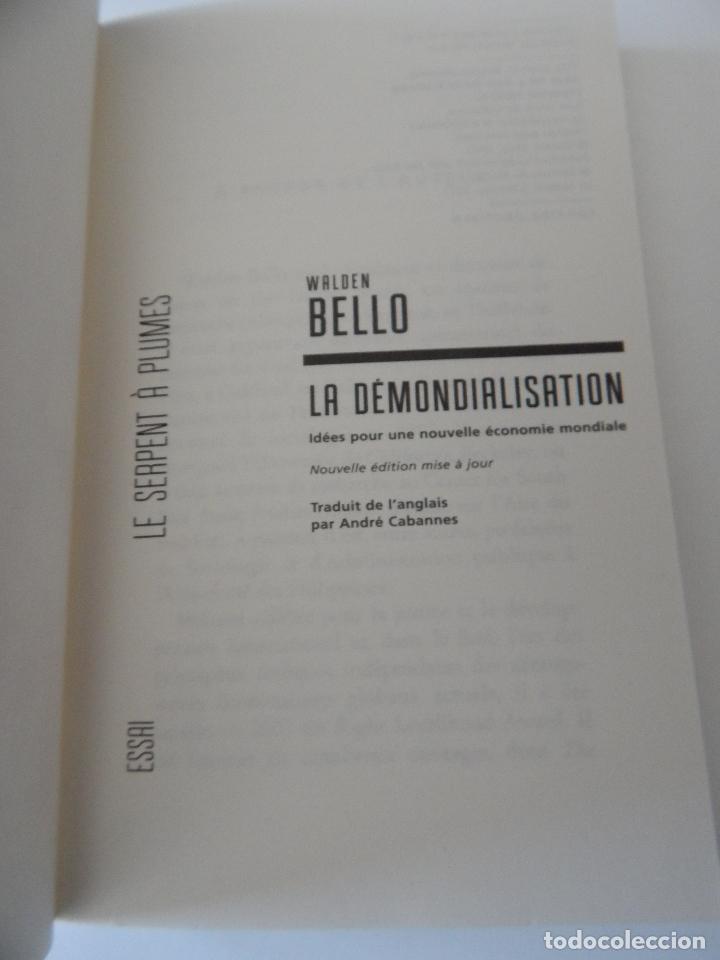 Libros: La d&eacute;mondialisation - Walden Bello, 2011 - Libro franc&eacute;s - Foto 8