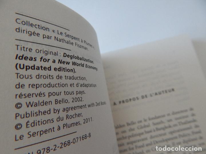 Libros: La d&eacute;mondialisation - Walden Bello, 2011 - Libro franc&eacute;s - Foto 5
