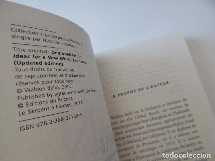 Libros: La d&eacute;mondialisation - Walden Bello, 2011 - Libro franc&eacute;s - Foto 6