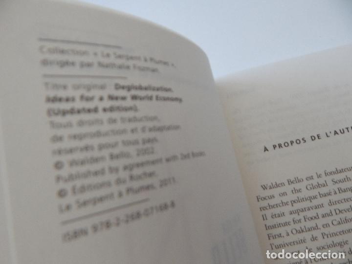 Libros: La d&eacute;mondialisation - Walden Bello, 2011 - Libro franc&eacute;s - Foto 5