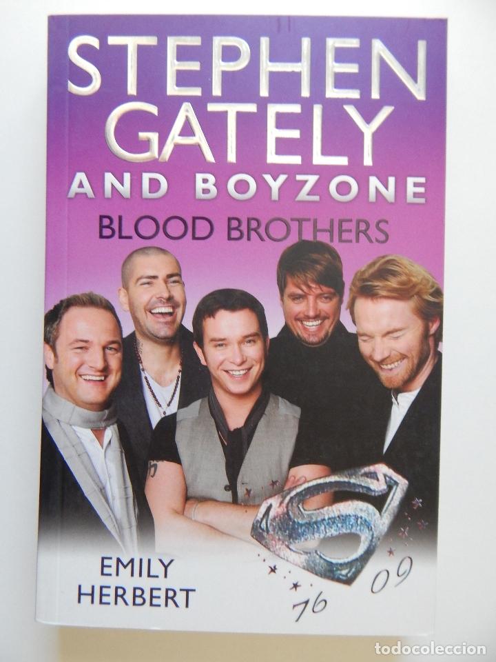 Libros: Stephen Gately and boyzone Blood Brothers - Emily Herbert - Libro en ingl&eacute;s - Foto 1