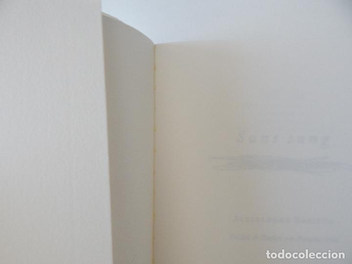 Libros: Sans sang - Alessandro Baricco, 2003 - Libro franc&eacute;s - Foto 4