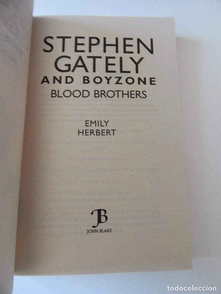 Libros: Stephen Gately and boyzone Blood Brothers - Emily Herbert - Libro en ingl&eacute;s - Foto 4