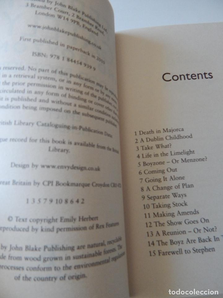 Libros: Stephen Gately and boyzone Blood Brothers - Emily Herbert - Libro en ingl&eacute;s - Foto 5